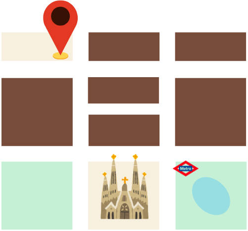 Cómo llegar - Barcelona – Rosselló